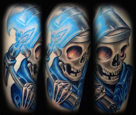 Update More Than 78 Welding Skull Tattoo Latest Vn