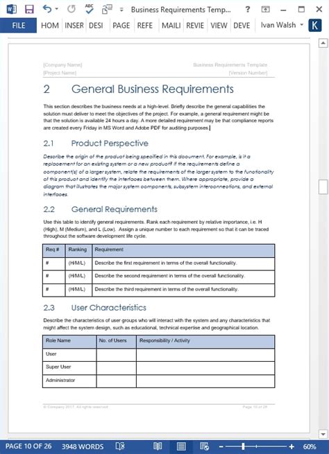 Product Requirement Document Example Pdf Free Online Document