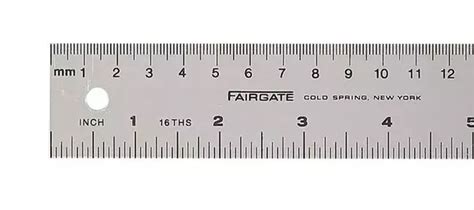 Most measuring tapes use fractions and are accurate to 1/16th of an inch. How many centimeters are equal to 1 millimeter? - Quora