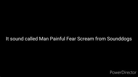 Scp 096 Scream Origin Sound Youtube