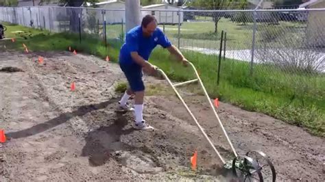 With a hand held shaver! HOSS push plow customer review - YouTube