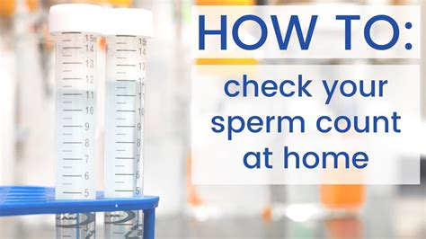 Do It Yourself Sperm Counts From Sandstone Diagnostics Youtube