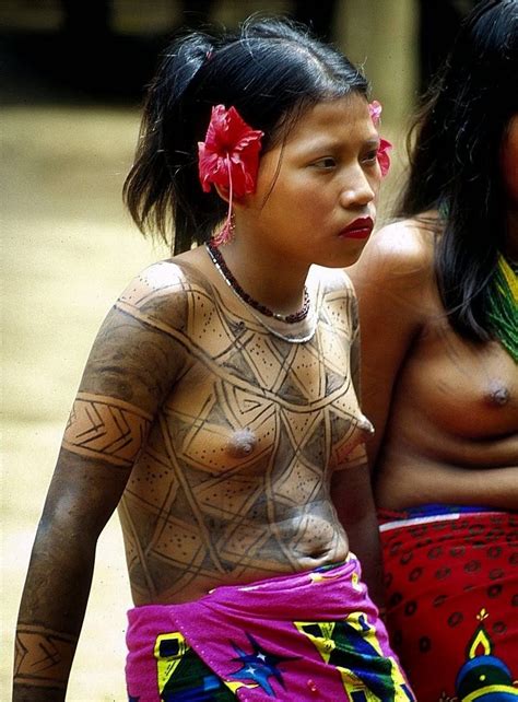 Naked Amazon Indians