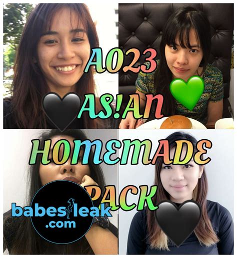 17 Asian Girls Homemade Leak Pack A023 OnlyFans Leaks Snapchat