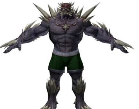 doomsday monster game character free 3d model dae open3dmodel