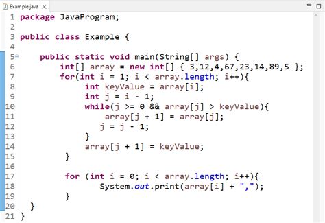 How To Sort An Array In Java Without Using The Sort Method