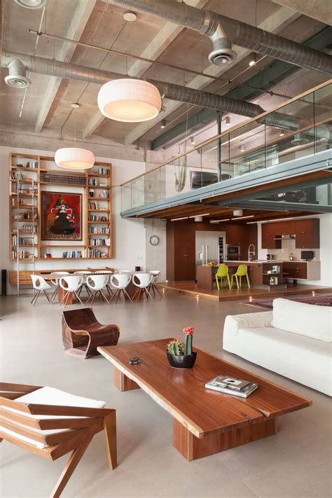 Home Interior Design — Contemporary Loft Apartment With An