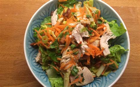 Vietnamese Inspired Turkey Leftover Salad Recipe Pikalily