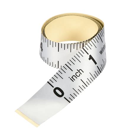 Adhesive Backed Tape Measure 24 Inch Peel And Stick Measuring Tape Inch