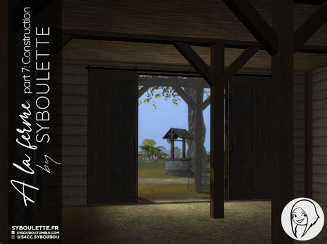 A La Ferme Cottage Build Sims 4 Cc Syboulette Custom Content For The