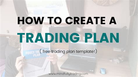 How To Create A Trading Plan For Forex Free Trading Plan Template