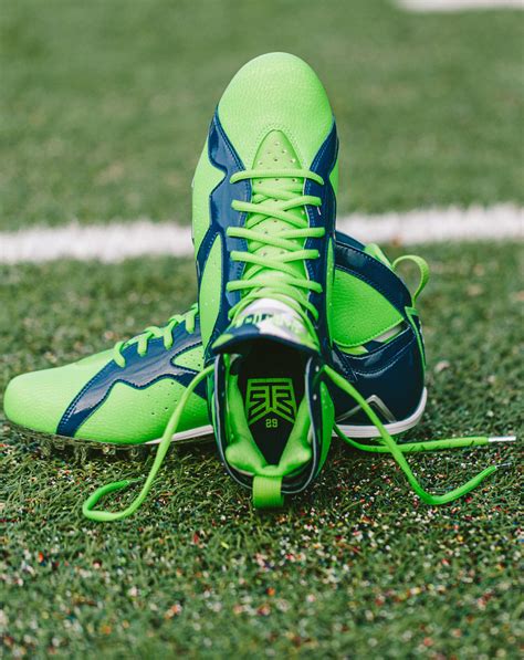 Contact person topic 2 at kit. Earl Thomas Unveils Air Jordan VII Cleat During His Second ...