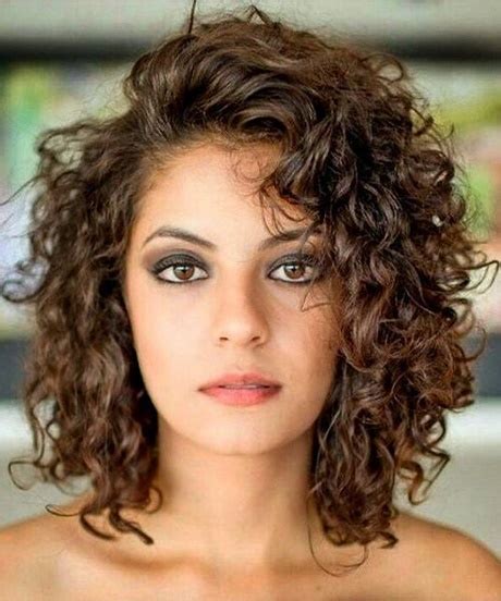 Curly medium length hairstyles 2018