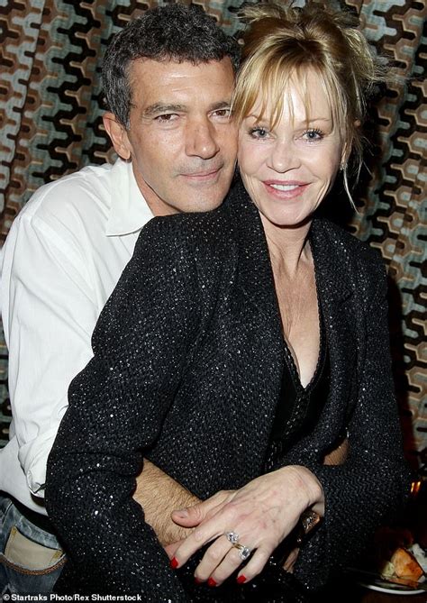 Antonio Banderas Says He Still Talks To His Ex Wife Melanie Griffith Daily Mail Online