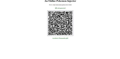 A qr code is a two dimensional barcode that stores information in black and white dots (called data pixels or qr code modules). Obscure Event Pokemon QR Codes! (With some extras ...