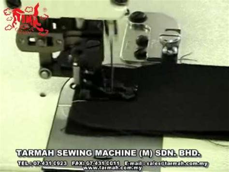 Tarmah machinery sdn bhd tarmah sewing machine (m) sdn bhd lot 2286, jalan bukit pasir, 83050 bukit mico sewing machine (m) sdn.bhd. TARMAH JUKI - DLU5490 Sewing Machine - YouTube