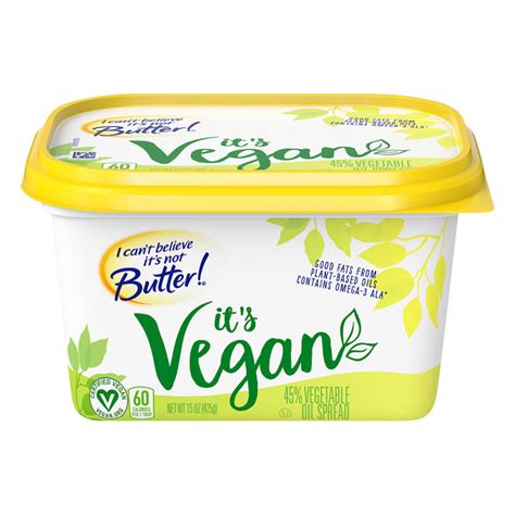 save on i can t believe it s not butter it s vegan vegetable oil spread order online delivery