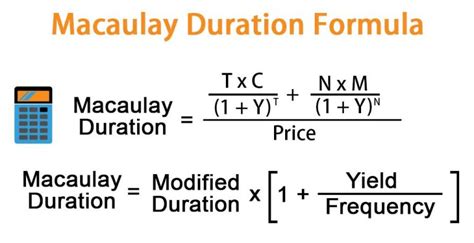 Macaulay Duration Formula Example With Excel Template
