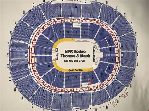 Nfr Rodeo Seating Guide