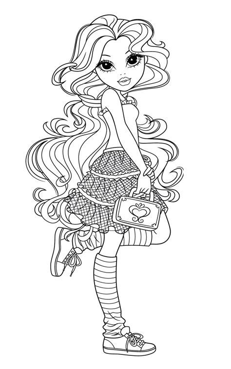 Moxie Girlz Coloring Pages3