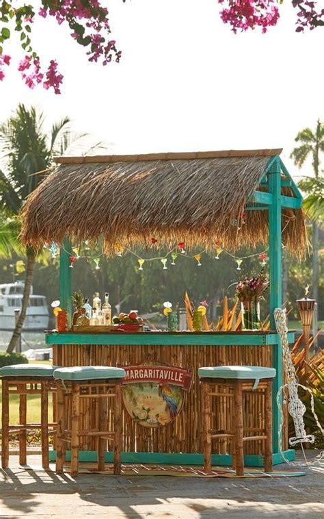 Margaritaville Trinidad Tiki Bar Frontgate Diy Outdoor Bar