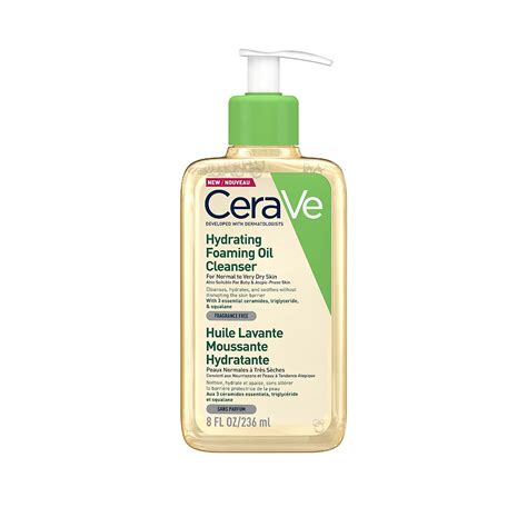 Cerave Hydrating Foaming Oil Cleanser 236ml Beauty Mind Ll Beauty