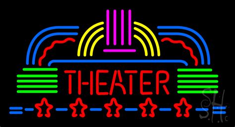 Theater Led Neon Sign Theater Neon Signs Everything Neon