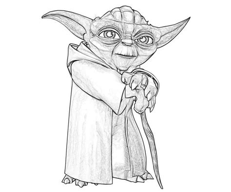 Best coloring pages printable, please share page link. Yoda Yoda Old | Tubing | Yoda drawing, Coloring pages ...