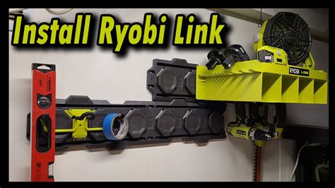HOW TO Install The NEW Ryobi Link Tool Storage YouTube
