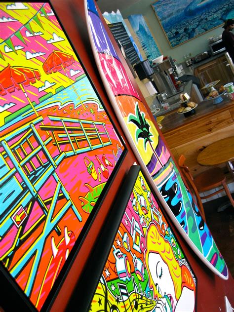 The Art Of Chuck Trunks Trunks Art Is Featured At The Sandbox