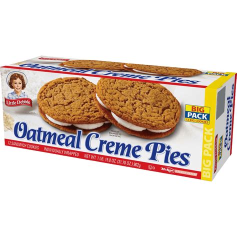 buy little debbie oatmeal creme pies 6 big pack boxes online at lowest price in india 517643605