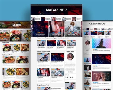 Magazine 7 Clean Elegant And Beautiful Free Wordpress Multipurpose