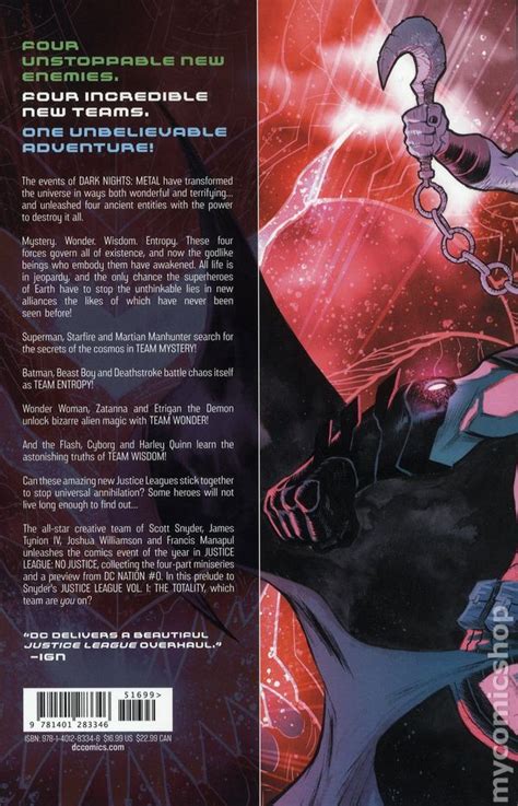 Justice League No Justice TPB (2018 DC) comic books