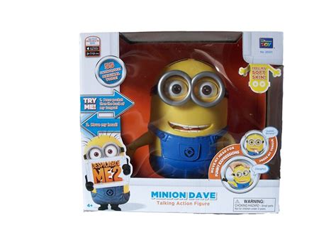 Despicable Me Minion Dave Talking Action Figure Toys And Games