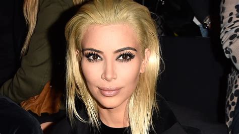 Kim Kardashian Platinum Blonde Hair Youtube