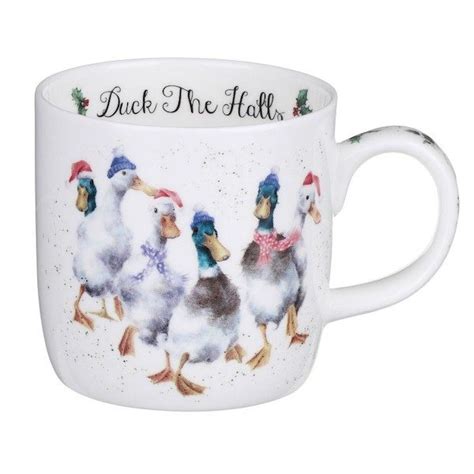 Wrendale Duck The Halls Mug Tillys Timeless Treasures