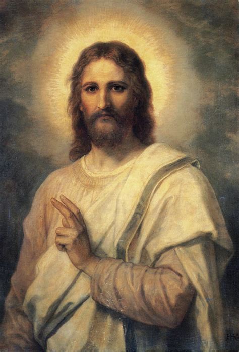 Jesus Christ Painting By Heinrich Hofmann Pixels