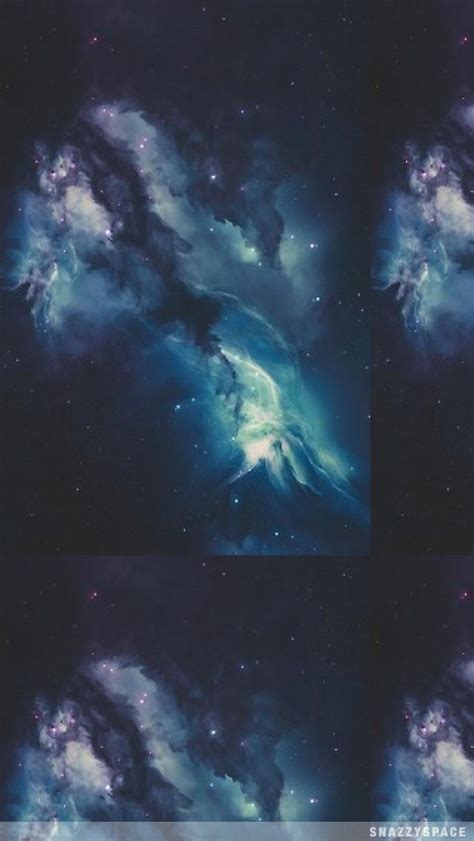 Blue Nebula Wallpaper Wallpapersafari