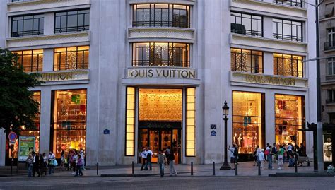 Louis Vuitton Store Paris France Facade House Architecture Shop