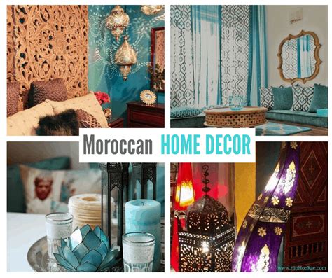 Moroccan interior design rarely uses harsh lines or edges. Moroccan Home Decor - Hip Hoo-Rae