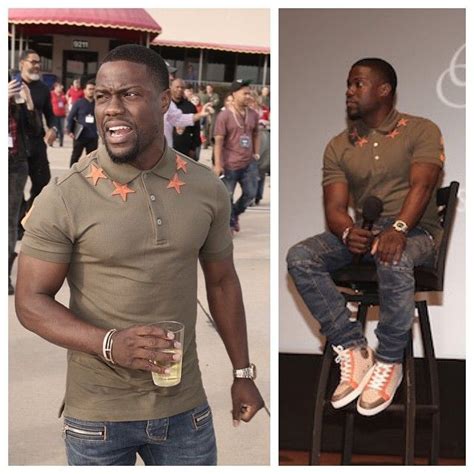 kevin hart styles in givenchy balmain and christian louboutin at “wedding ringer” movie