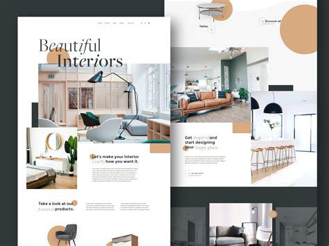 Furniture And Home Decor E Commerce Website By Dan Pearson On Dribbble