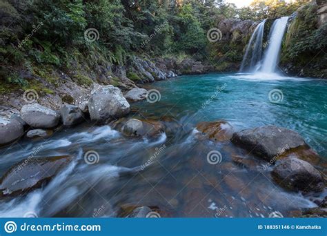 New Zealand Waterfall Stock Photo Image Of Cascade 188351146