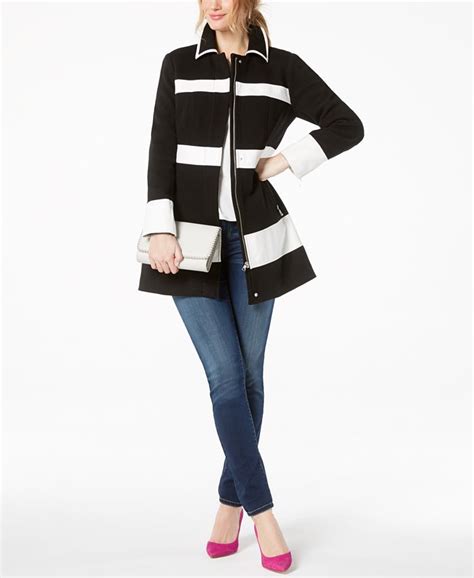 inc international concepts i n c colorblocked ponté knit coat created for macy s macy s