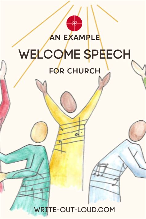 Church Welcome Speech Sample Artofit