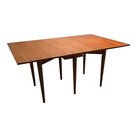Mid Century Modern Russell Wright For Conant Ball Dining Table Chairish