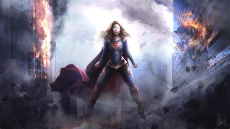 Comics Supergirl Hd Wallpaper By Vadim Mashyanov