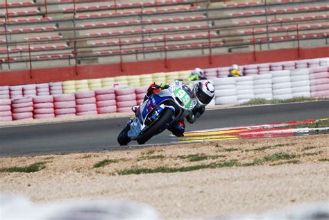 Motorcyclist Rides At Stadium At High Speed Free Image Download