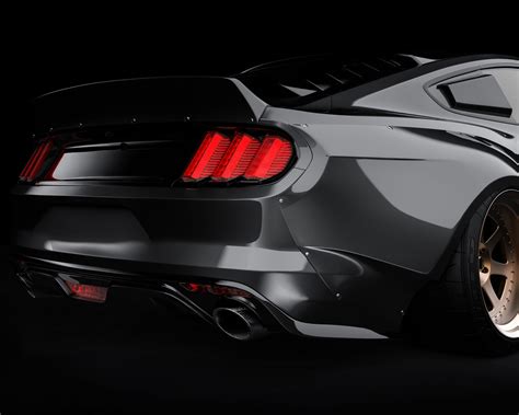 Wide Body Mustang Details 1 2017 Ford Mustang S550 Mustang Wide Body