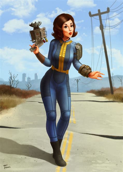 Pin By Danielle Vedovelli On Fallout Vault Girl Fallout Art Fallout
